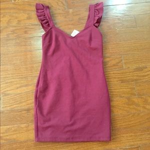 Short Red wine dress. Size small. Urban outfitters